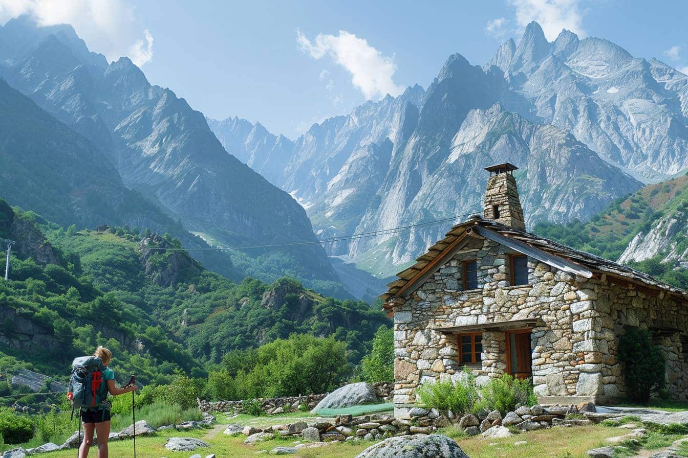 Parcours et étapes : les refuges du nord au sud