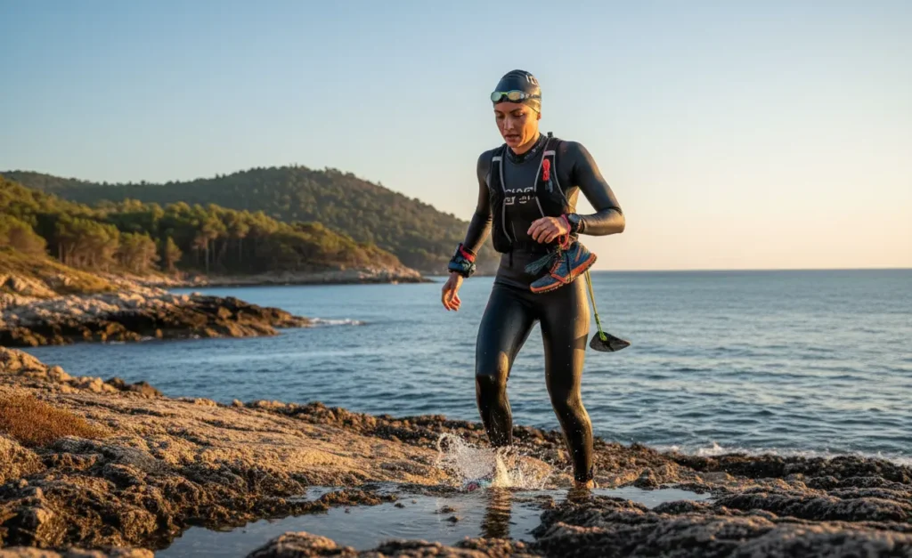 coureuse swimrun