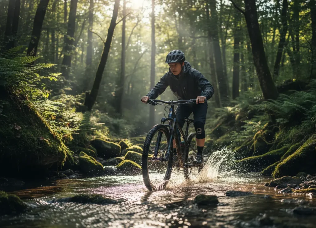Vtt sentier forestier bretagne