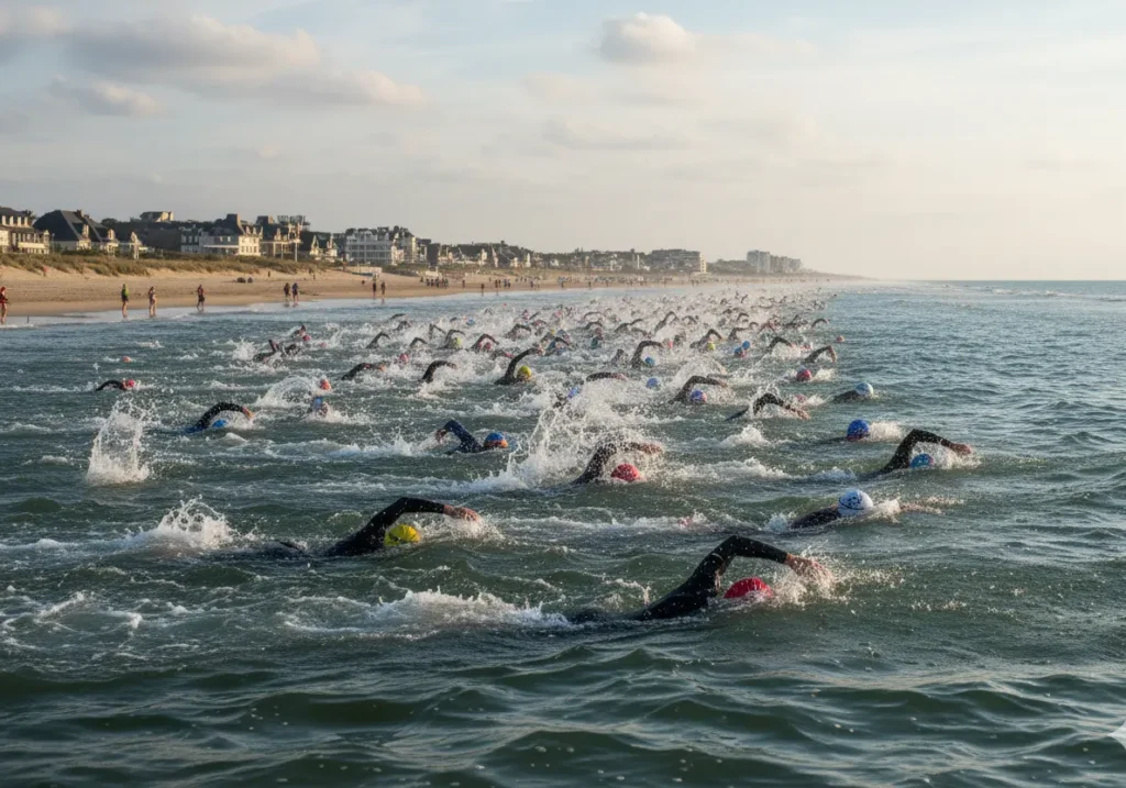 triatlon la baule natation