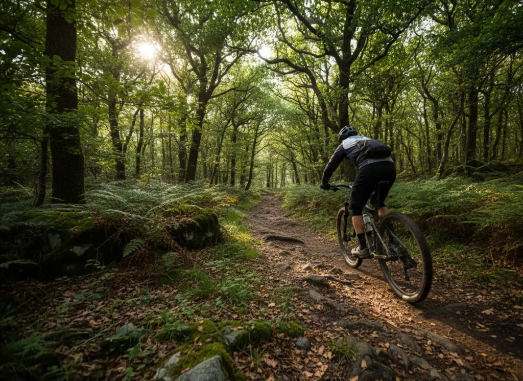 vtt rando foret bretagne