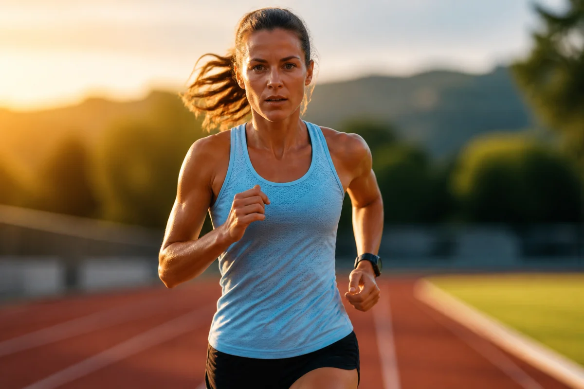 coureur piste tableau allure marathon d50b 1