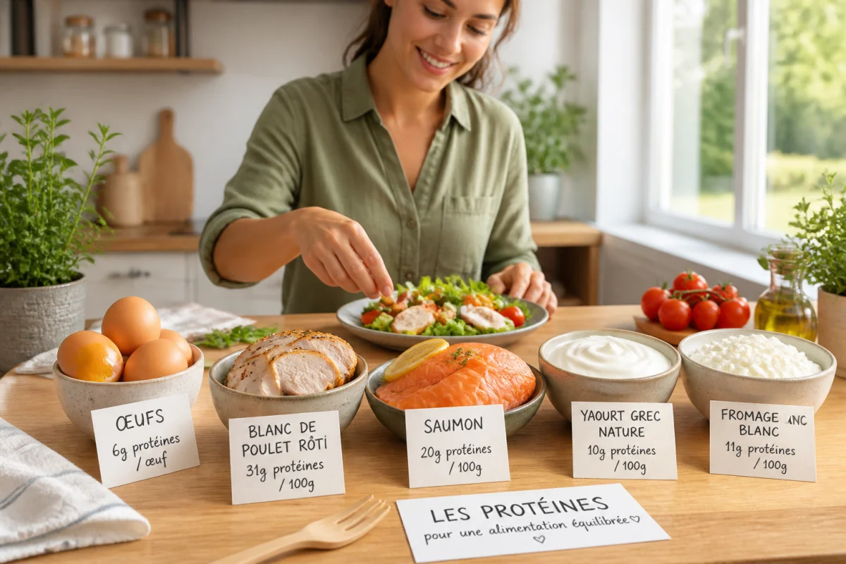 Comment manger 100 g de protéines par jour facilement